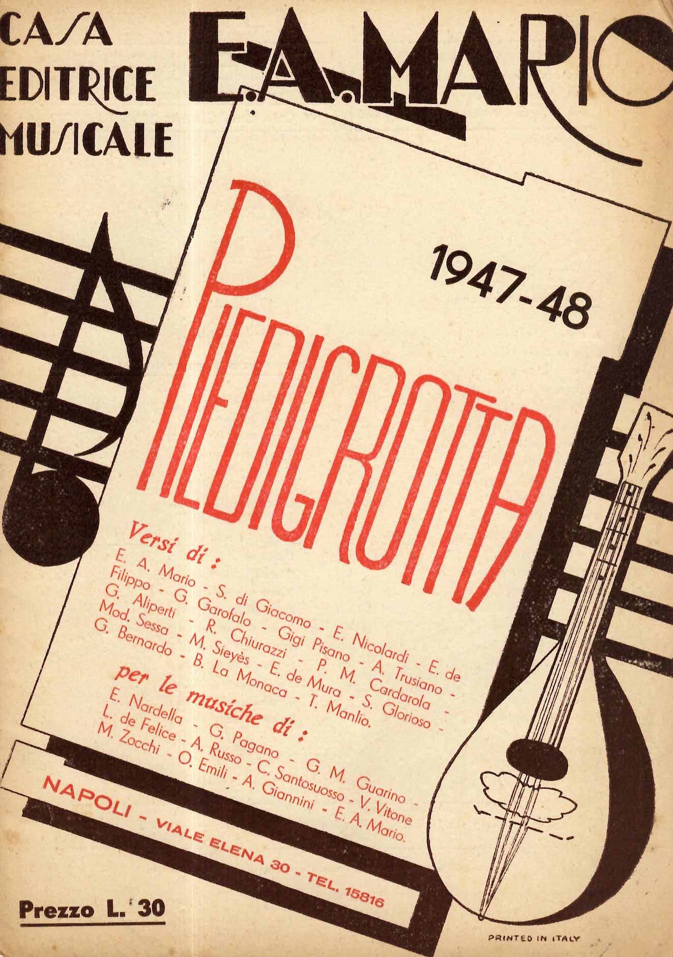 Piedigrotta 1947-48